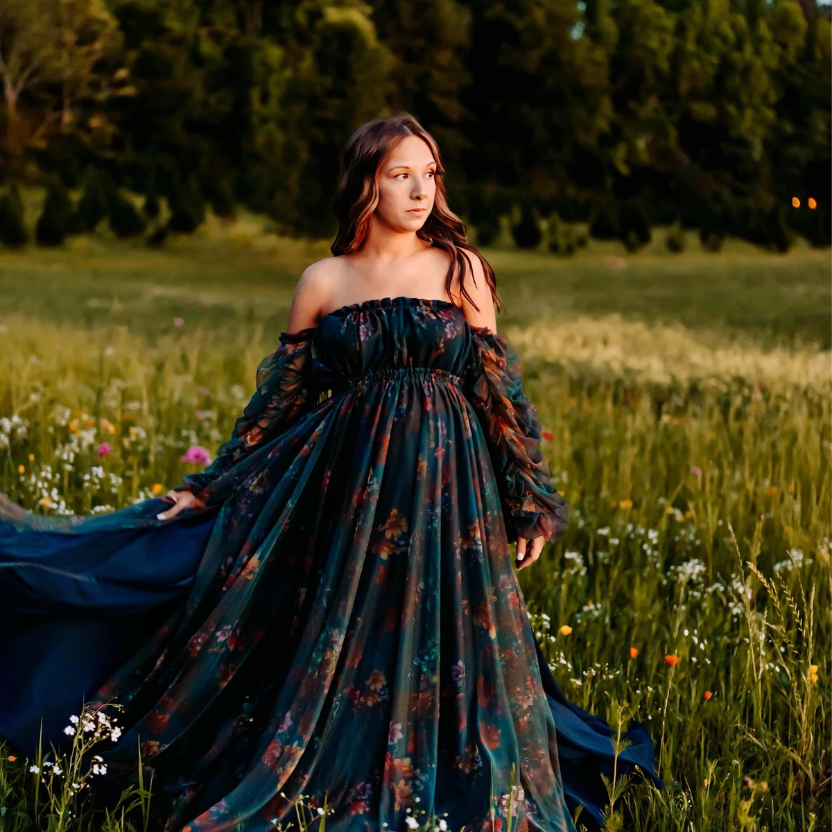 Pre-order: New Colors Added -the Mystical Wonders Two Piece in Soft Silky Chiffon - Wedding Dress... | Etsy (US)