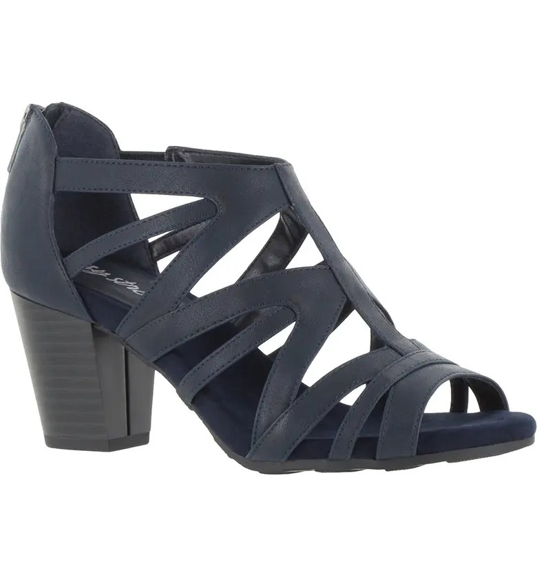 EASY STREET Amaze Caged Heeled Sandal - Multiple Widths Available | Nordstromrack | Nordstrom Rack