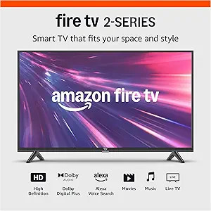 Amazon Fire TV 32" 2-Series, HD smart TV with Fire TV Alexa Voice Remote, stream live TV without ... | Amazon (US)