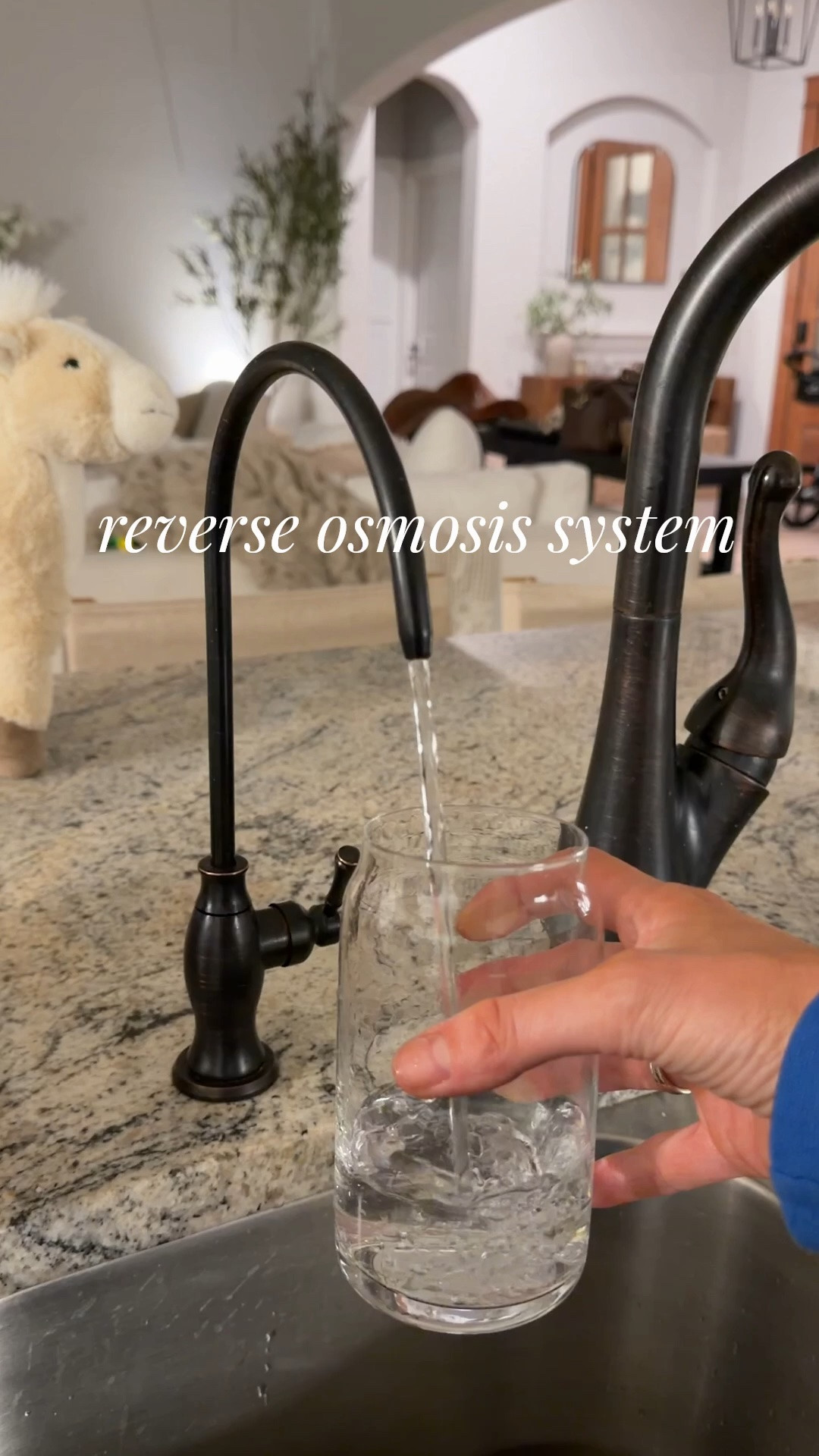 my husband installed this a while back and it’s easily one of the best decisions we made!!! we have such peace of mind now knowing our reverse osmosis system is filtering out all the terrible things in our water 🤢 he was able to install it quickly and said it was easier to do than expected! 10/10 recommend!!!

#LTKmorningroutine #LTKHome #LTKmomlife