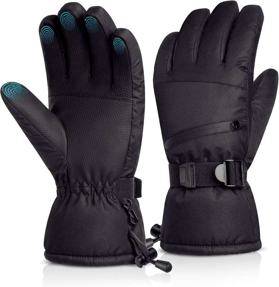 ATERCEL Ski Gloves Men Women Waterproof, 2022 Updated Touchscreen Snow Gloves, Snowboard Gloves f... | Amazon (US)