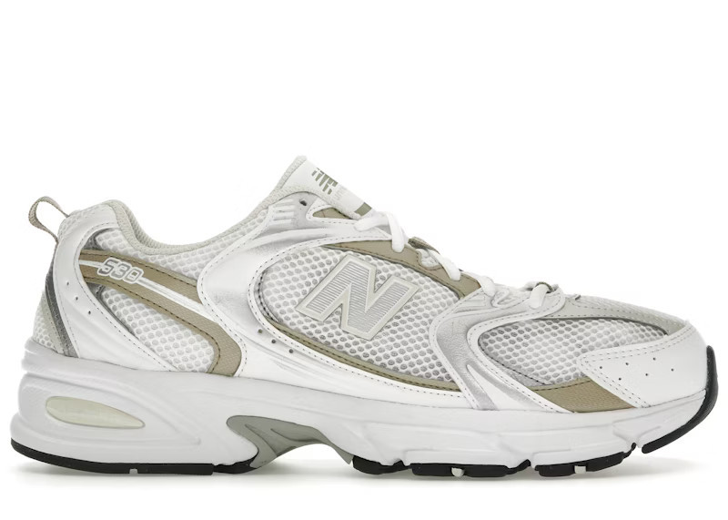 Men's New Balance 530 Sneakers in White/Stoneware/Linen | StockX