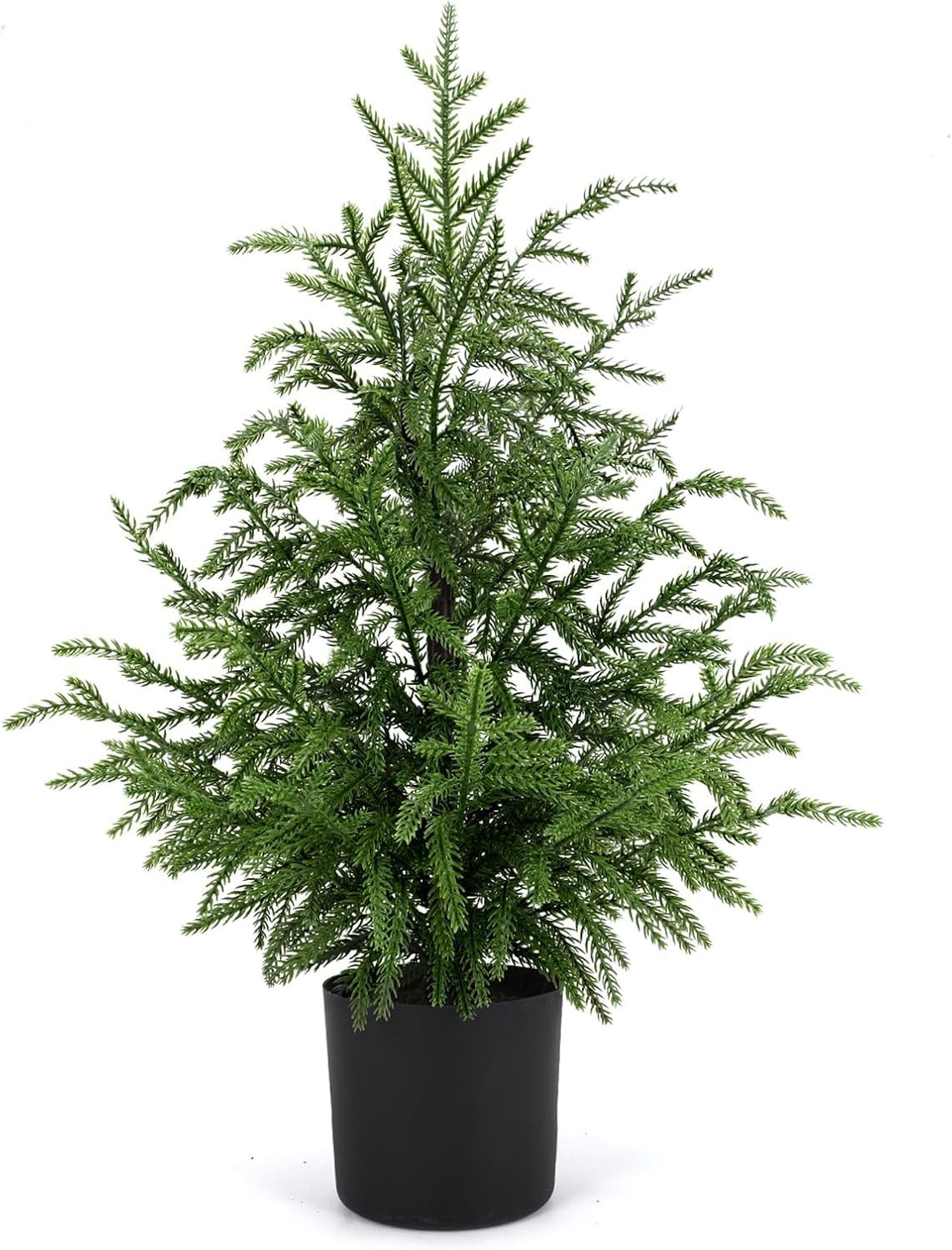 2FT Artificial Norfolk Pine Christmas Tree, Small Unlit Potted | Amazon (US)
