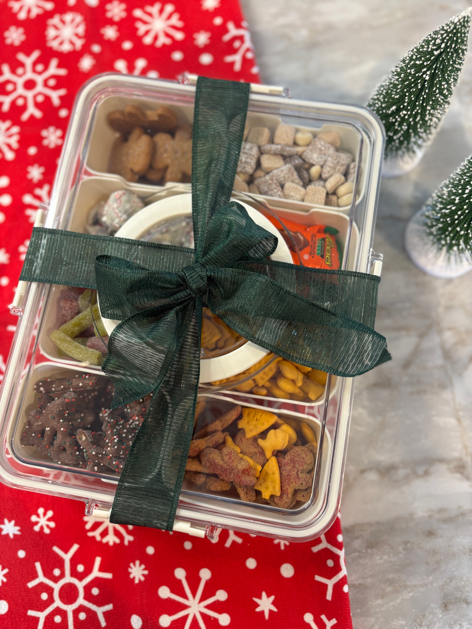 Best snack tray from @amazon filled with ideas from @target for holiday parties or neighbor gifts 

#LTKParties #LTKGiftGuide #LTKHoliday