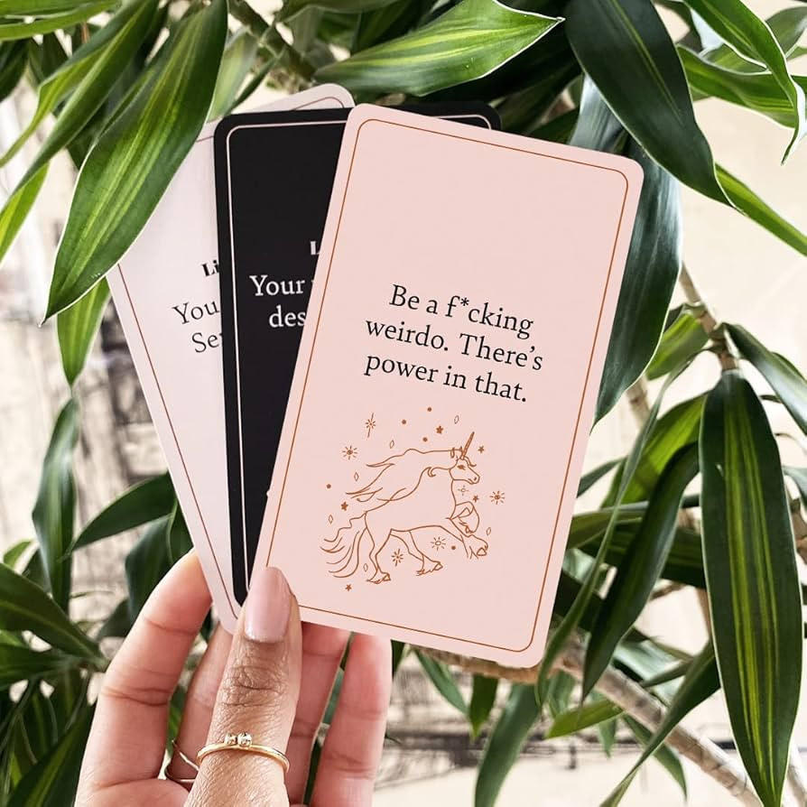 Affirmation Cards | 50 Daily Affirmations to Remind You Who The F*ck You Are | Amazon (US)