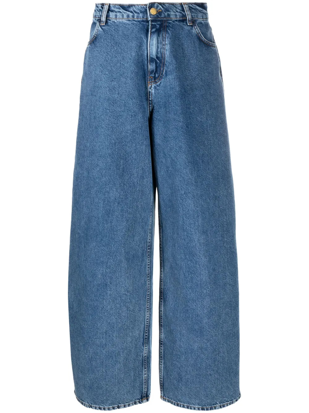 Philosophy Di Lorenzo Serafini high-rise wide-leg Jeans - Farfetch | Farfetch Global