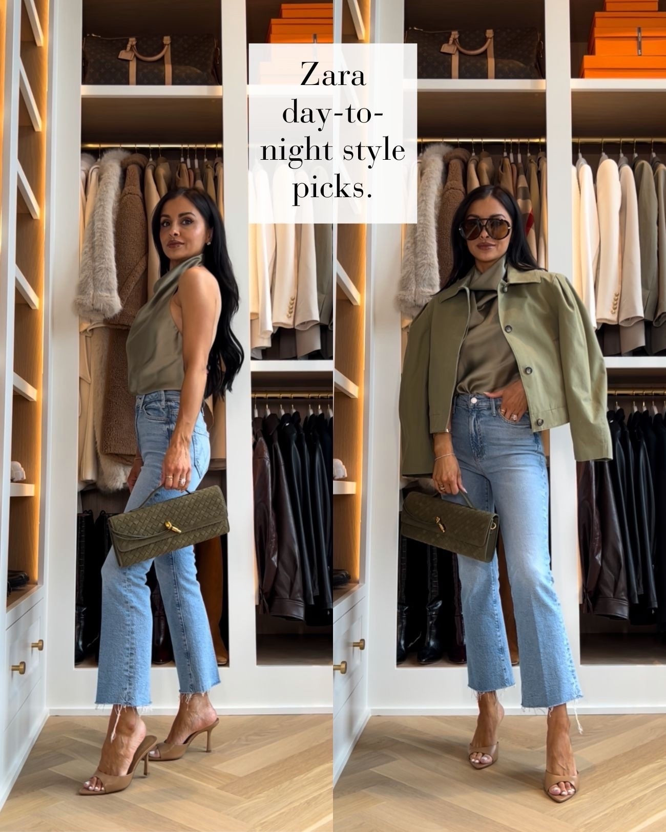 Zara new arrivals / Zara day to night outfit 
Zara jacket, Zara tank, wearing an XS
Mother denim wearing a 24

Spring outfit, date night outfit, business casual outfit 

#LTKPetite #LTKootd #LTKOver40