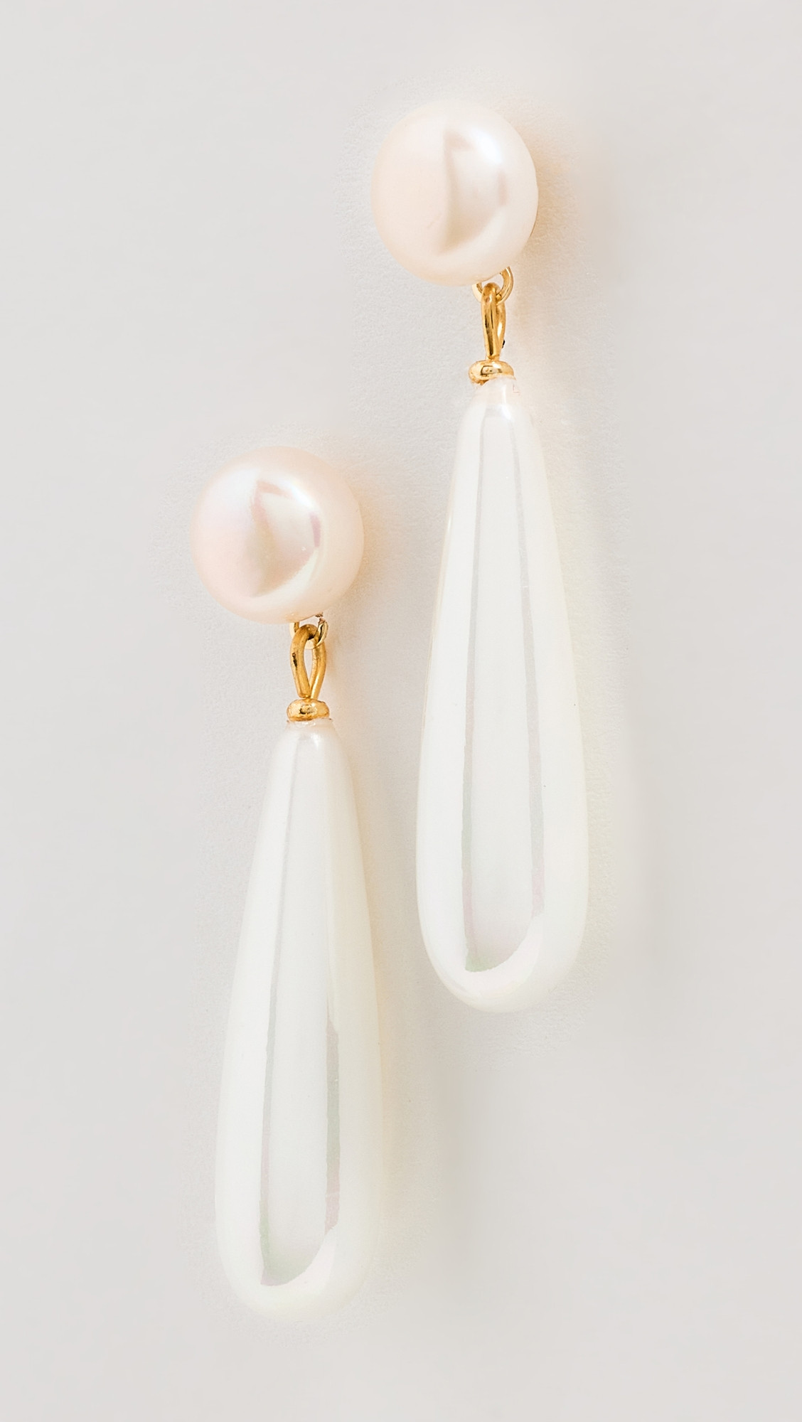 SHASHI Linnea Pearl Earrings Pearl One Size | Shopbop