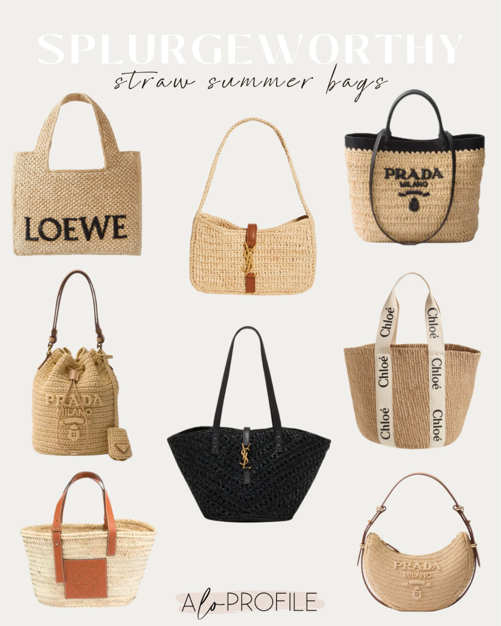 Splurgeworthy straw summer bags // summer accessories, summer bags, summer handbags, designer bags, designer handbags, summer title bags, designer straw bags, beach vacation accessories, spring accessories