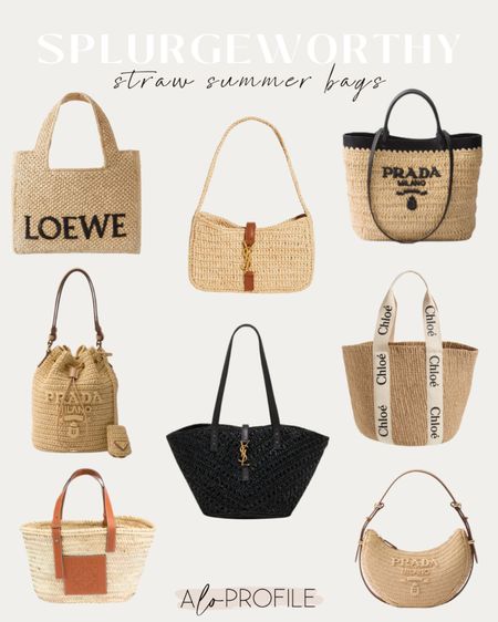 Splurgeworthy straw summer bags // summer accessories, summer bags, summer handbags, designer bags, designer handbags, summer title bags, designer straw bags, beach vacation accessories, spring accessories