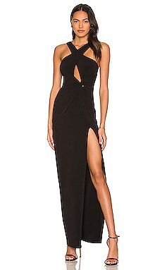 Nookie Belisse Gown in Black from Revolve.com | Revolve Clothing (Global)