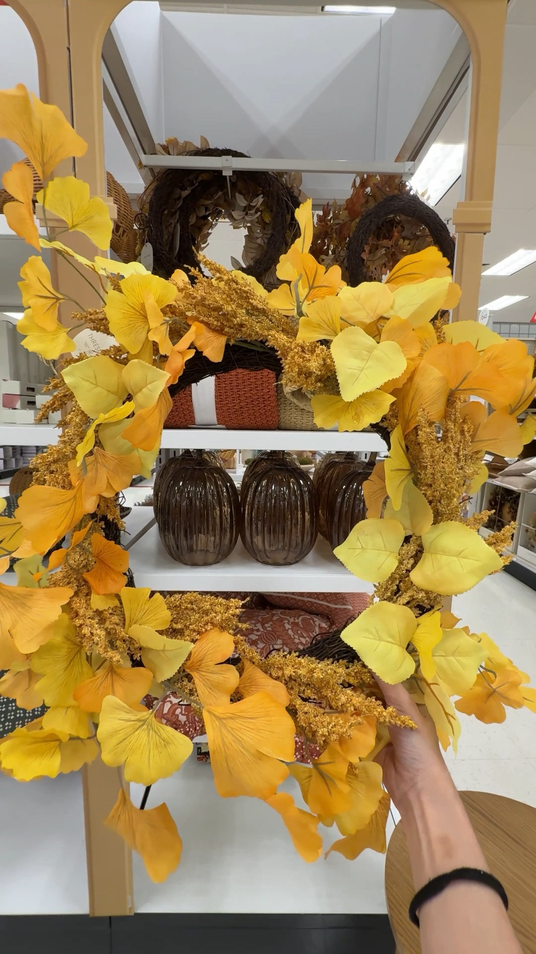 Hello, sunshine vibes for fall! ☀️ This Goldenrod Mix Fall Wreath from Target is the perfect way to brighten your front door with cheerful yellow hues and a mix of golden leaves (spot the pretty ginkgo details!). 💛 Such a vibrant piece that instantly adds warmth and charm to your entryway. Linked this beauty plus more festive fall wreaths to refresh your seasonal décor! 💫 #TargetHome #FallDecorInspo #fallwreath

#LTKSeasonal #LTKHome #LTKFindsUnder50