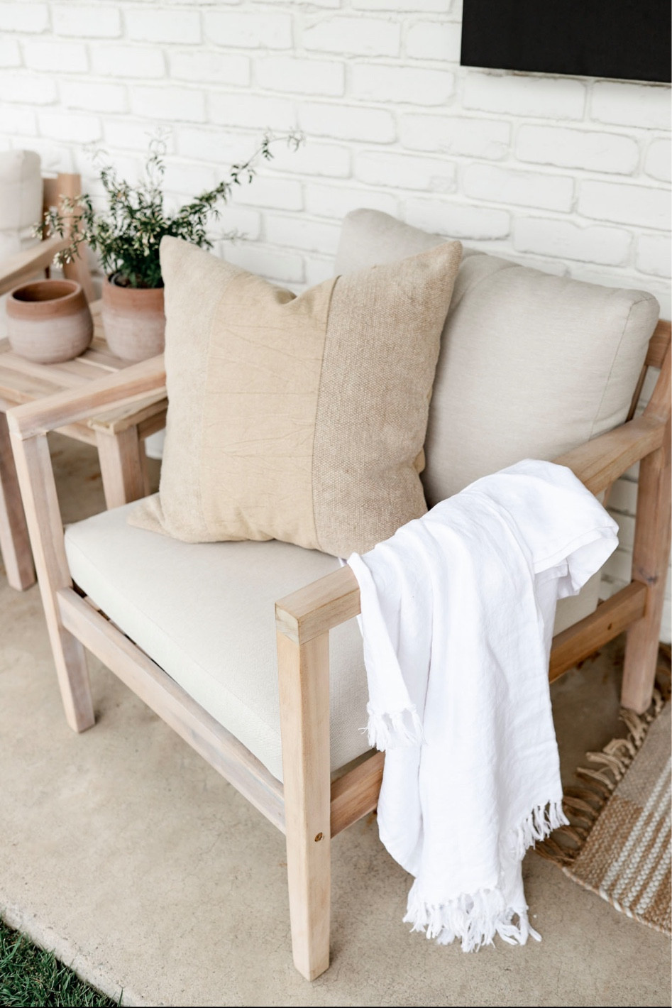 Closeup details of this gorgeous patio set that’s on sale! 

#LTKsalealert #LTKhome #LTKSeasonal