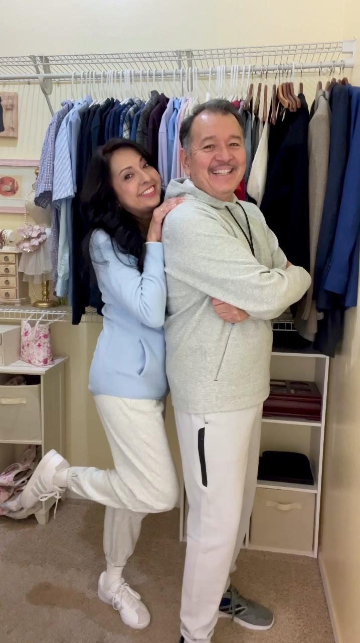 His & Hers leisure wear-Old Navy! 

Hers jacket S
Hers sweatpants S

His jacket L
His jogger pants L

#comfy #cozy #leisure-fashion #hishers

#LTKGiftGuide #LTKWatchNow #LTKSaleAlert