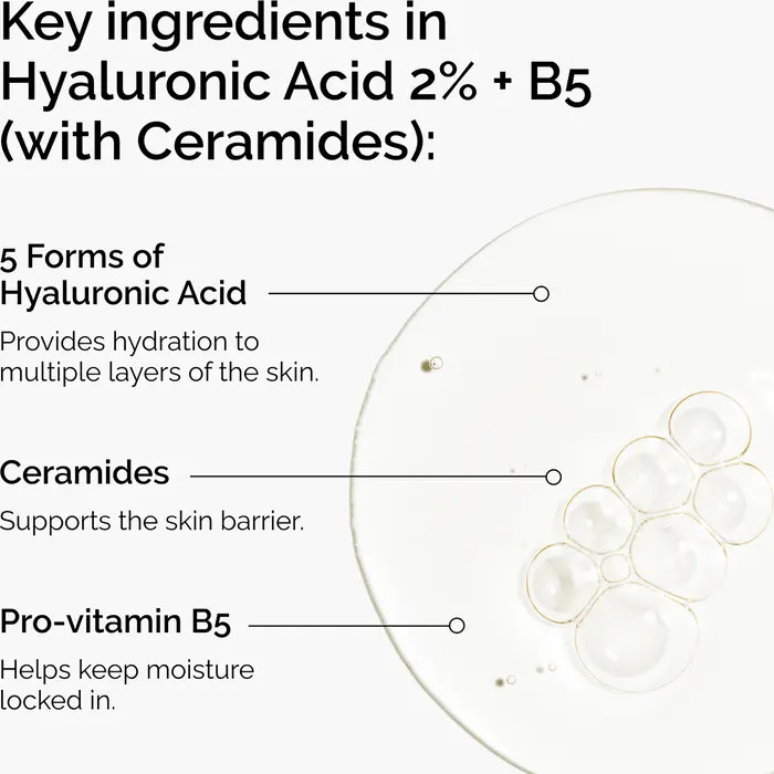 Hyaluronic Acid 2% + B5 Hydrating Serum with Ceramides | Nordstrom