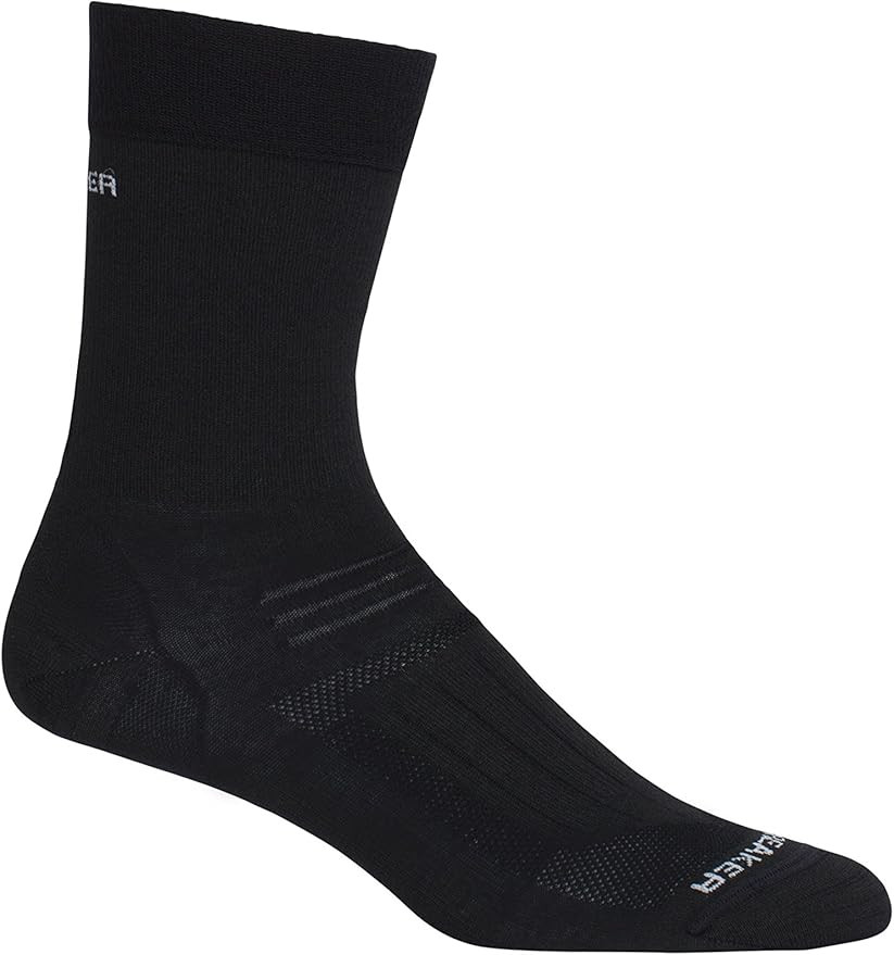Icebreaker Women's Hike Liner Ultralight Cushion Merino Wool Crew Sock | Amazon (US)