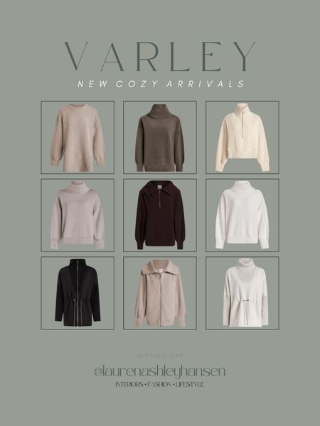 Some of my favorite cozy winter pieces come from Varley! I love my quarter zips and my vest from them. These new arrivals are perfect for lounging or elevating your everyday casual athleisure look! 

#LTKstyletip