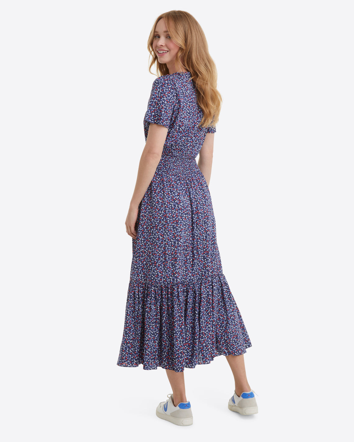 Patsy Midi Dress in Wildflower Ditsy | Draper James (US)