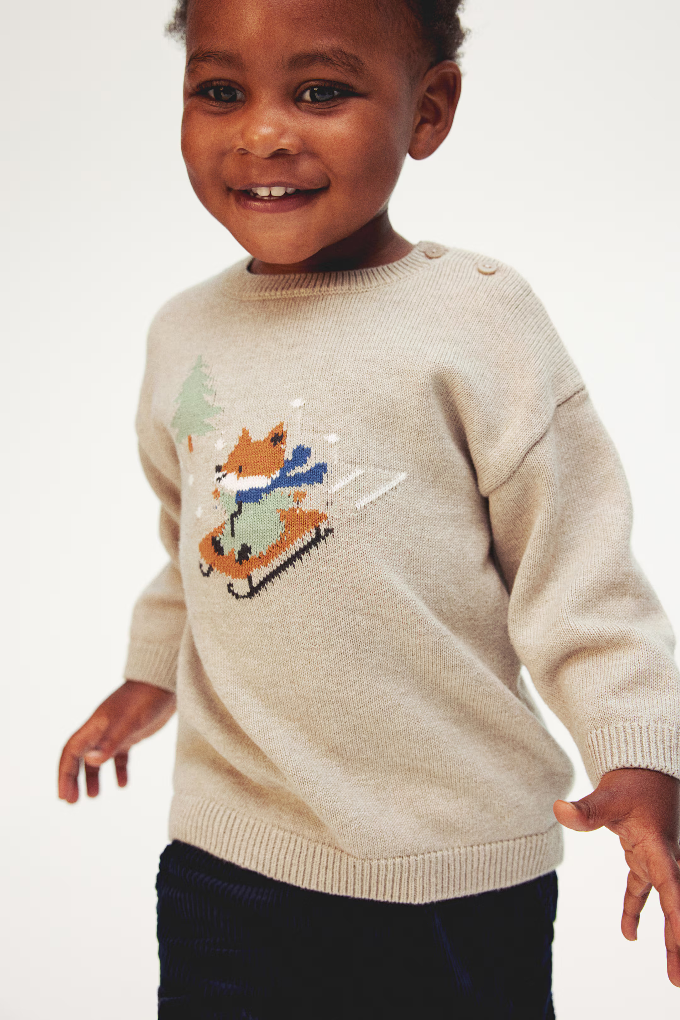 Cotton Knit Sweater | H&M (US + CA)