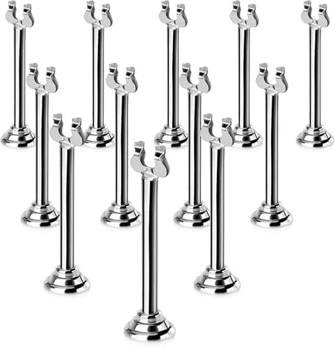 New Star 12 pcs Triton/Harp-Clip Place Card Holder Table Menu Holder Table Card Holder Table Numb... | Amazon (US)