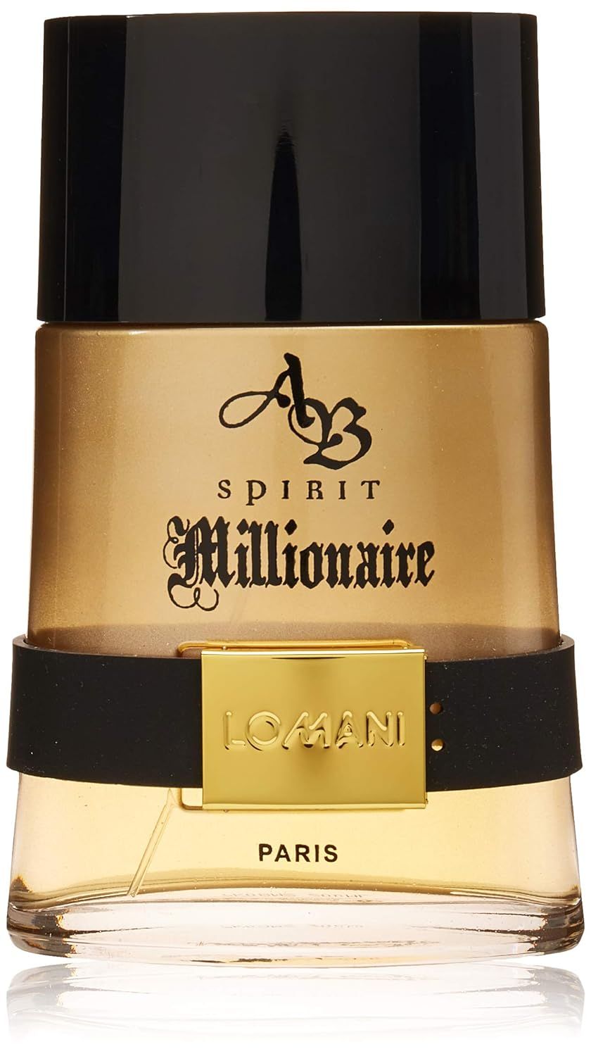 Lomani Ab Spirit Millionaire By Lomani for Men - 6.6 Fl. Oz Edt Spray, Brown | Amazon (US)