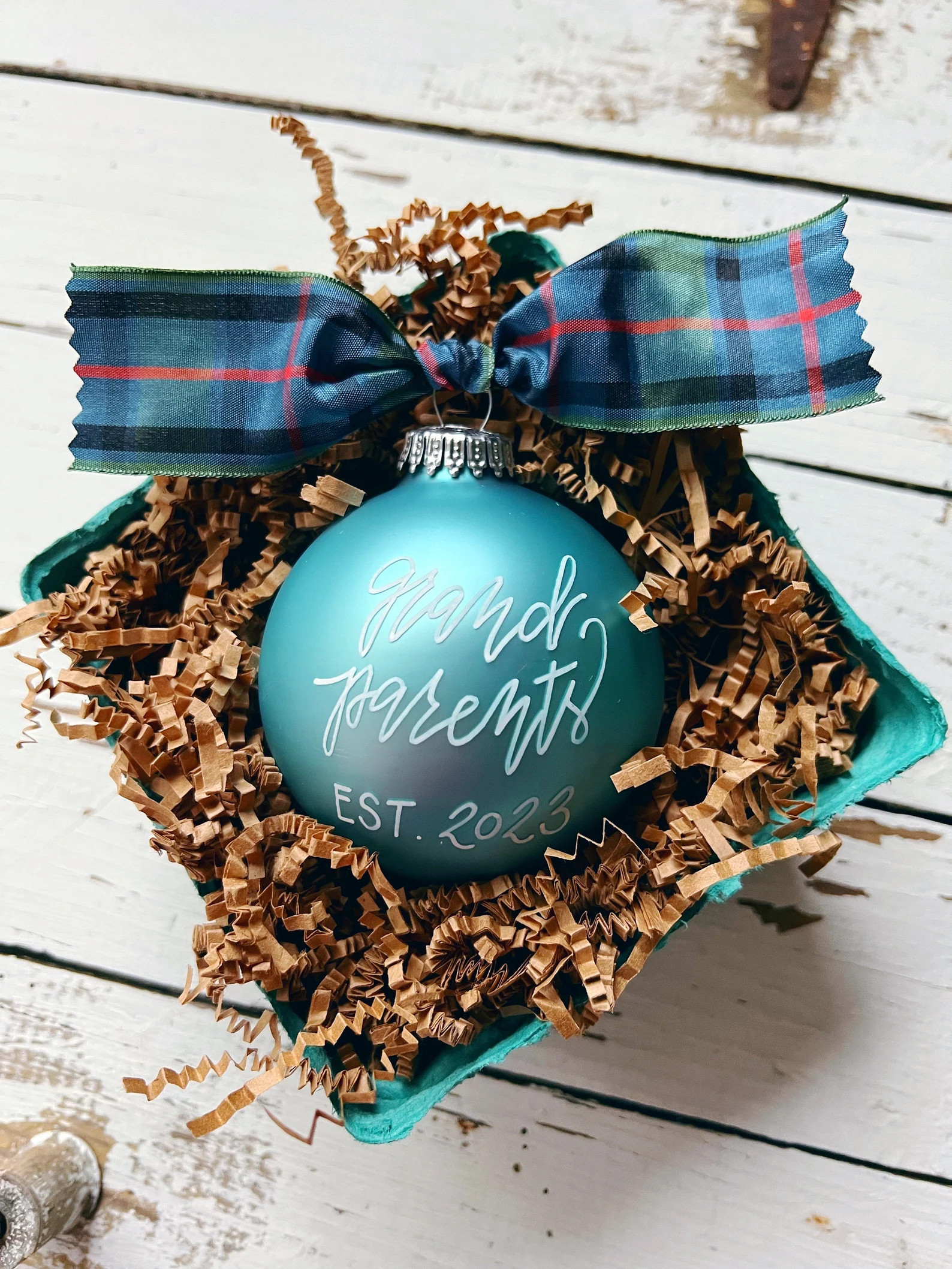 Personalized Grandparent Ornament New Grandparents Gift Baby - Etsy | Etsy (US)