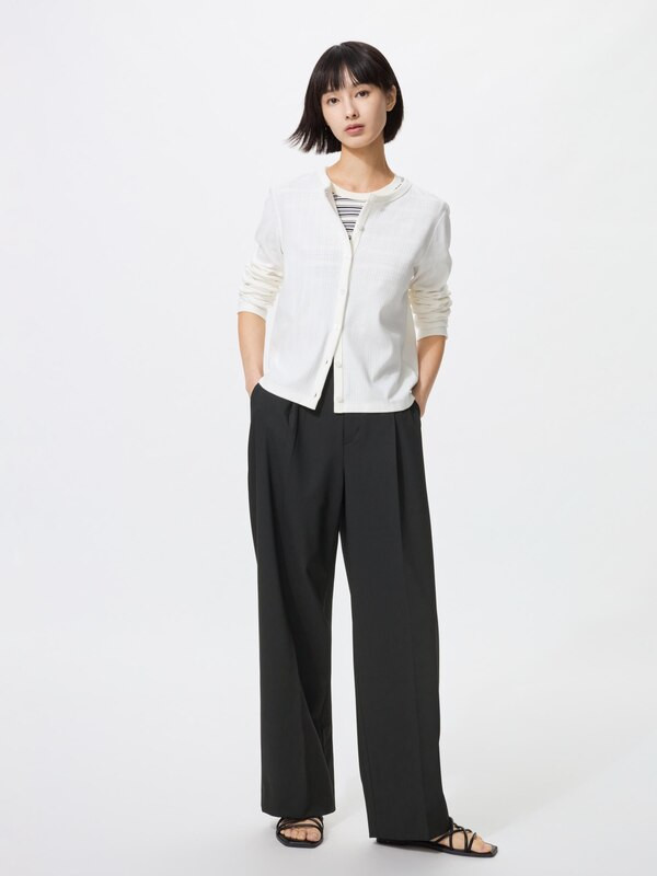 Pleated Wide Pants | UNIQLO (US)