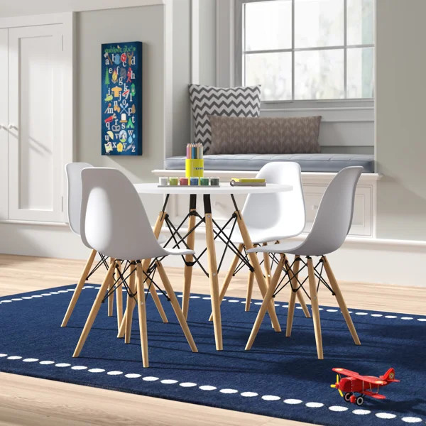 Cannady Kids 5 Piece Play Or Activity Table and Chair Set | Wayfair North America