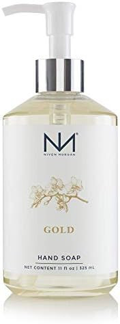 Niven Morgan Gold Hand Soap, 11 oz - Luxury Liquid Hand Wash with Rich Lather, Elegant Fragrance ... | Amazon (US)