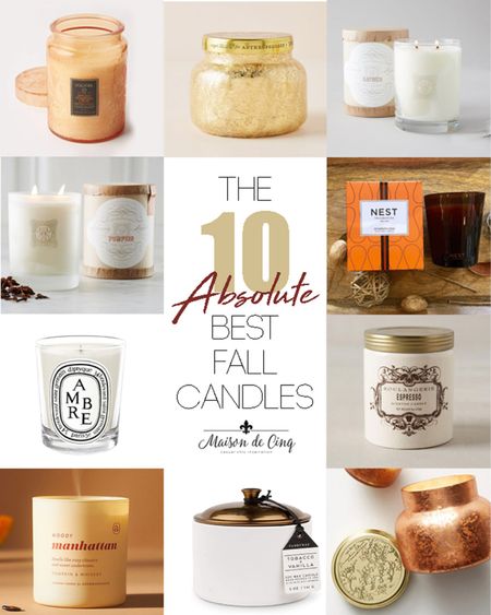 The 10 Absolute Best Fall Candles to make your home smell amazing!


#LTKfindsunder50 #LTKhome #LTKSeasonal