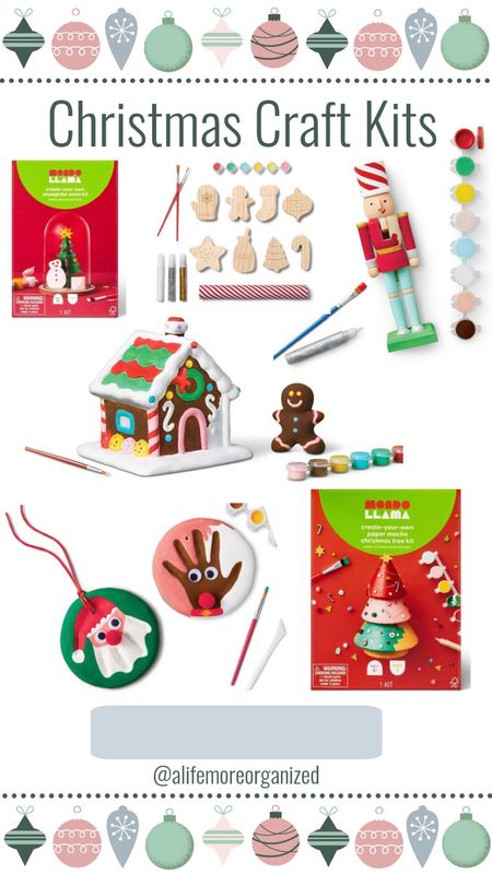 Christmas Craft Kits For Kids! 

#christmas #christmasactivities #toddleractivities #merrychristmas #targetfinds 

#LTKGiftGuide #LTKSeasonal #LTKHoliday