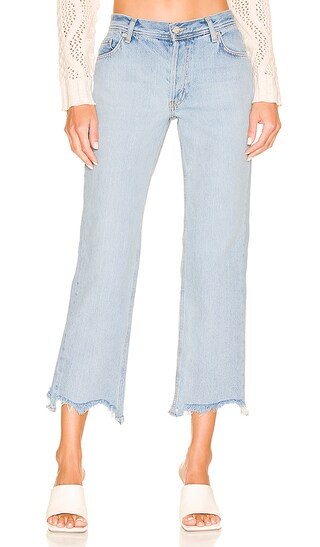 x We The Free Maggie Mid Rise Straight Jeans in Fade Out | Revolve Clothing (Global)
