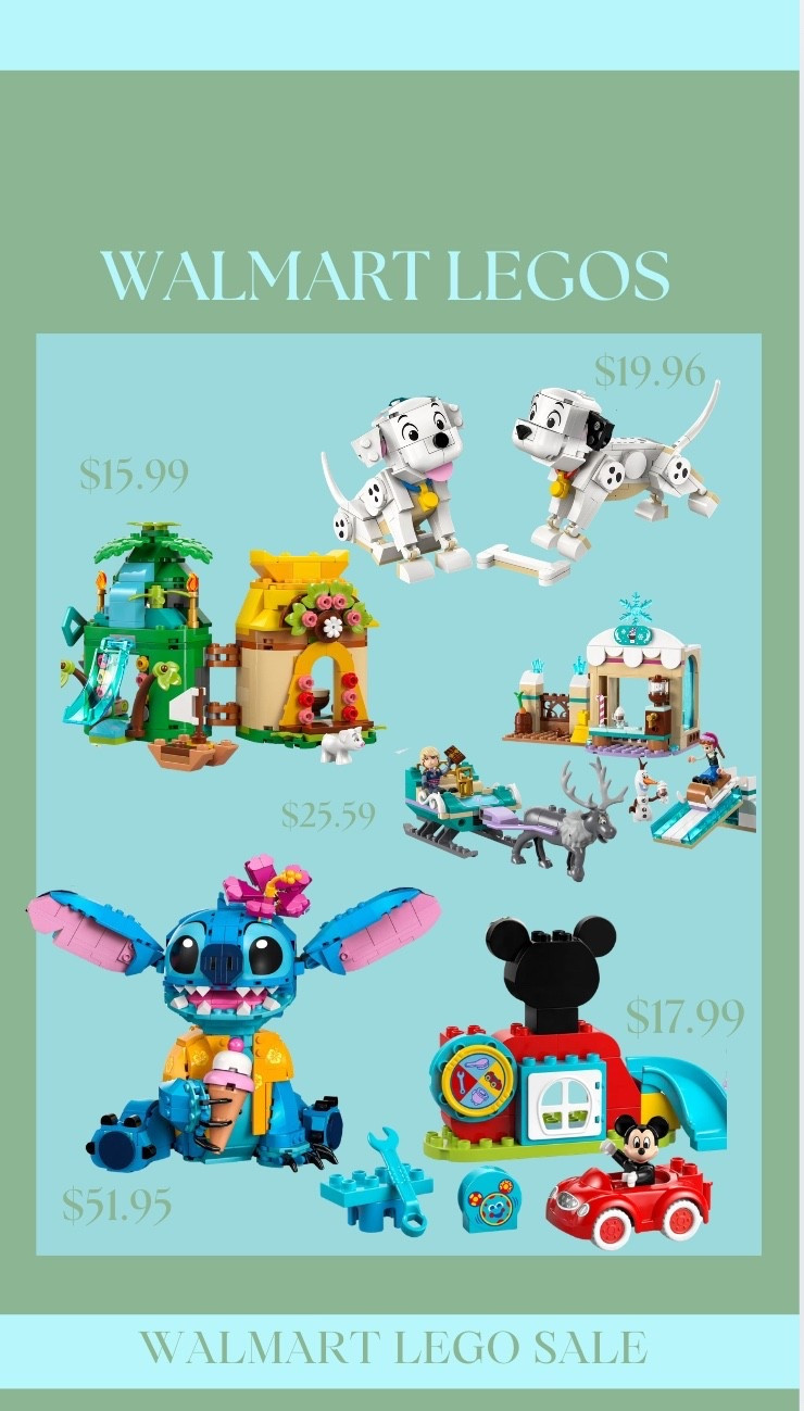 Legos on sale at Walmart! Perfect gift for the Holiday season!! 🔔

#lego #giftguide #disney #toddlergifts #walmart #sale 

#LTKKids #LTKSaleAlert #LTKGiftGuide