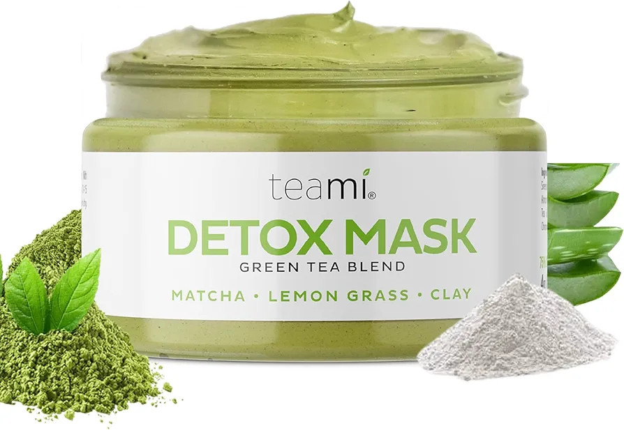Teami Detox Face Mask for Hydraiting, Moisturizing & Purifying, Blackhead Remover Green Tea Deep ... | Amazon (US)
