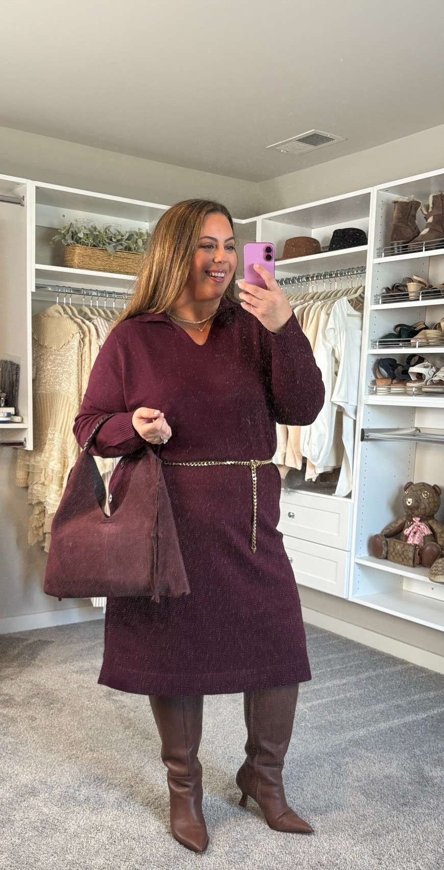 Use code CALLIEULLA for 35% off $39+ wearing 20/22 usually a 20. Could size down In the sweater dress 
 

#LTKSeasonal #LTKPlusSize