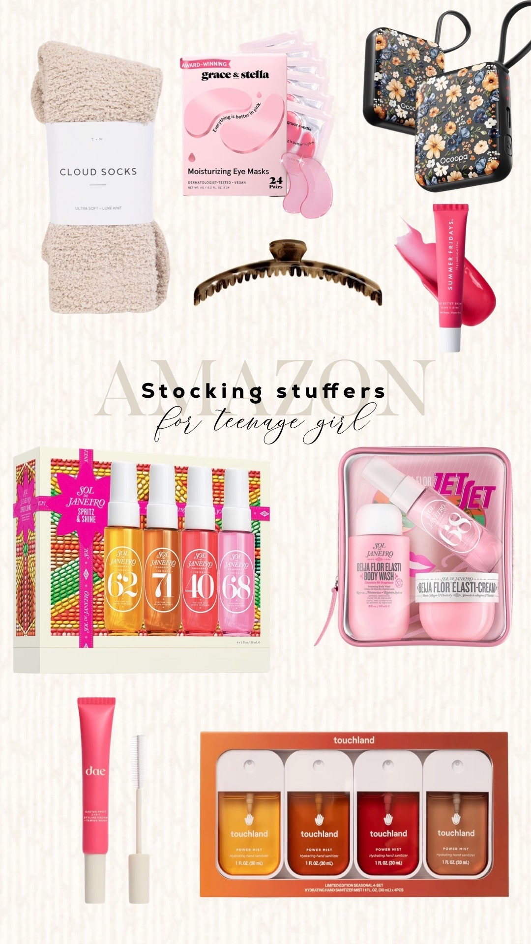 Stocking stuffers for teenage girls 💕🎄 

Amazon. Christmas. Gift  

#LTKHoliday #LTKSeasonal #LTKGiftGuide