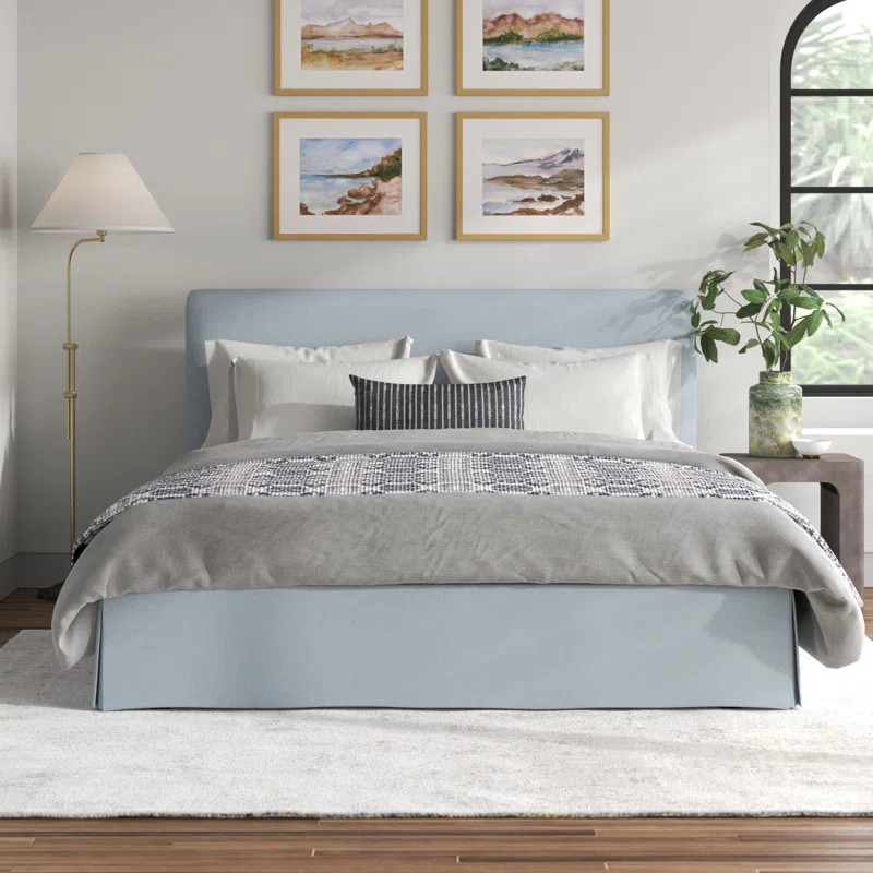Zatanna Upholstered Low Profile Platform Bed | Wayfair North America