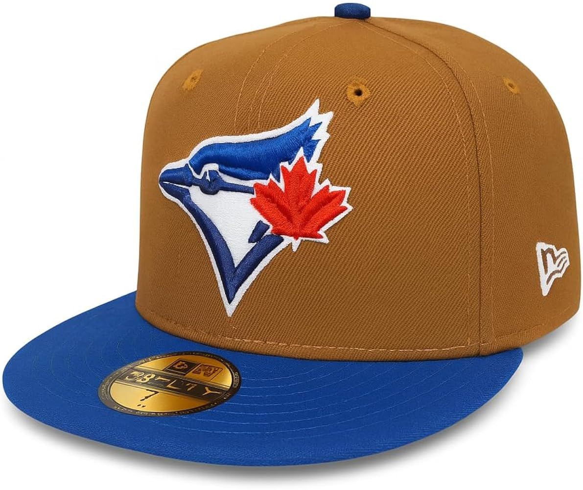 New Era MLB Toronto Blue Jays 9FIFTY Adjustable Snapback Hat - Peanut Brown/Blue | Amazon (CA)