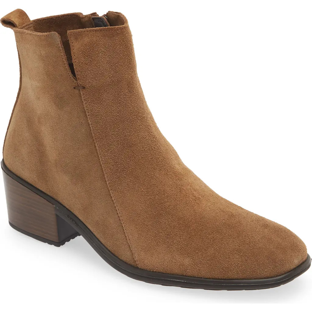 Naot Ethic Bootie in Acorn Suede at Nordstrom, Size 9Us | Nordstrom