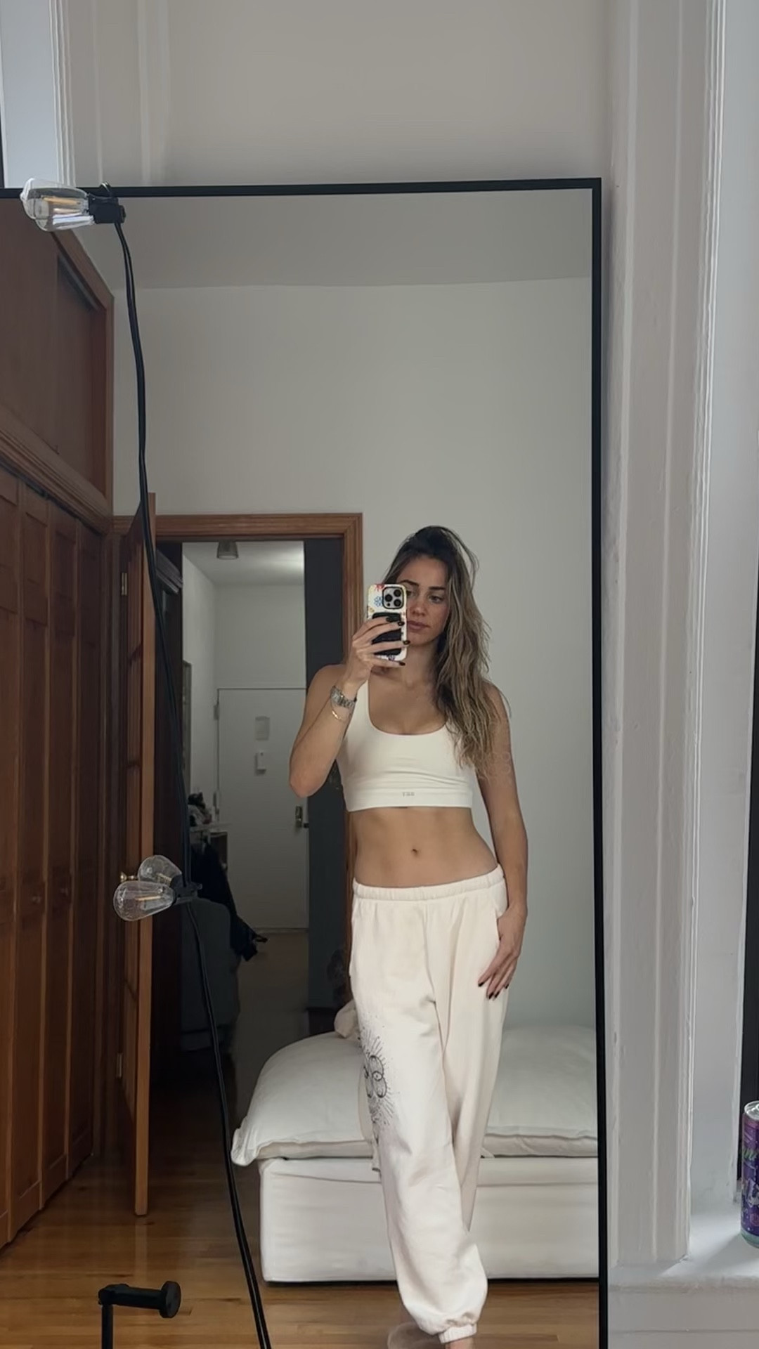 Possibly my favorite set- soooo so soft but still snug in a flattering way. Material feels similar to Lululemon align but a little thicker/softer and cut of both bra and matching leggings is way more flattering 