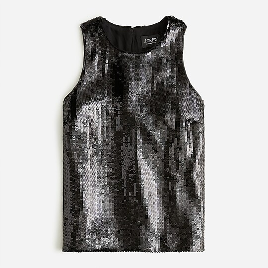 Sequin shell top | J. Crew US