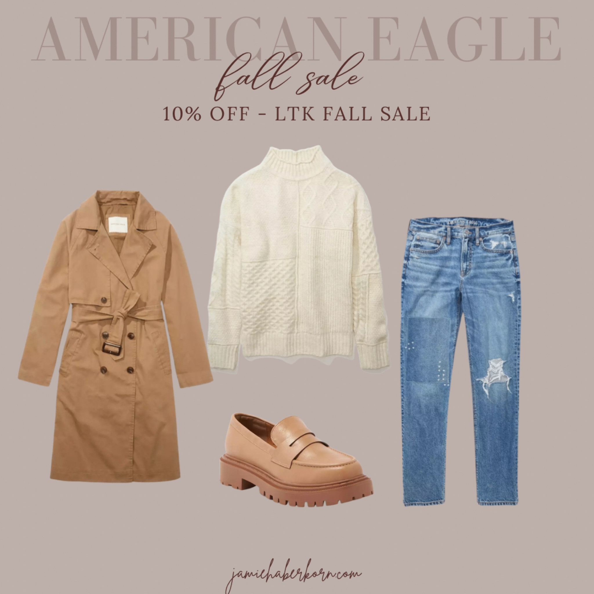 American Eagle Sale - LTK fall sale 
September 18-20

Save your favorite products to go back and shop when the sale is live-


#americaneagle #AE #AEsale #denim #fallstyle #loafer #fallshoes #ltkfallsale 

#LTKunder50 #LTKstyletip #LTKSale