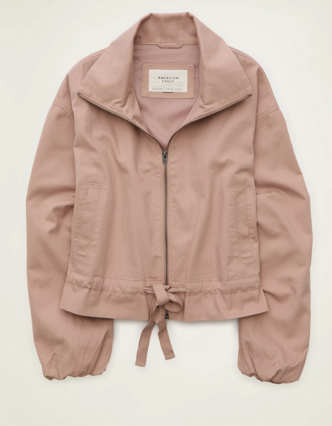 AE Funnel Neck Bomber Jacket | American Eagle Outfitters (US & CA)