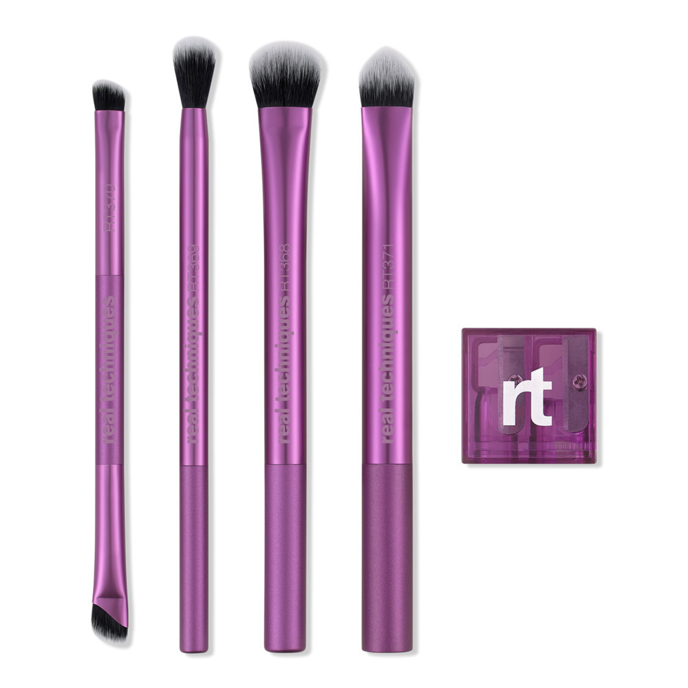 Real Techniques Eye-Conic Essentials Makeup Brush Set | Ulta