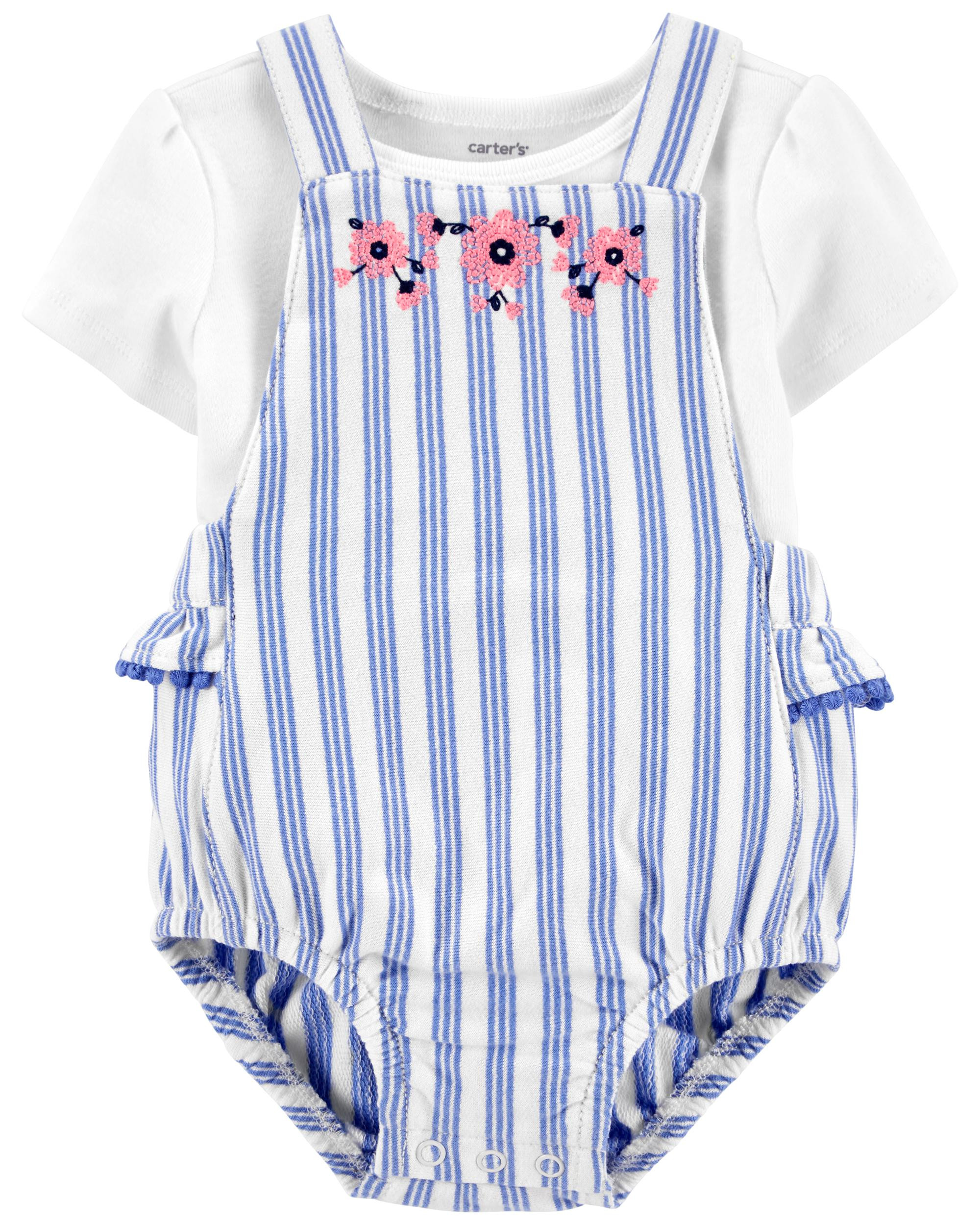 2-Piece Tee & Bubble Romper Set | Carter's