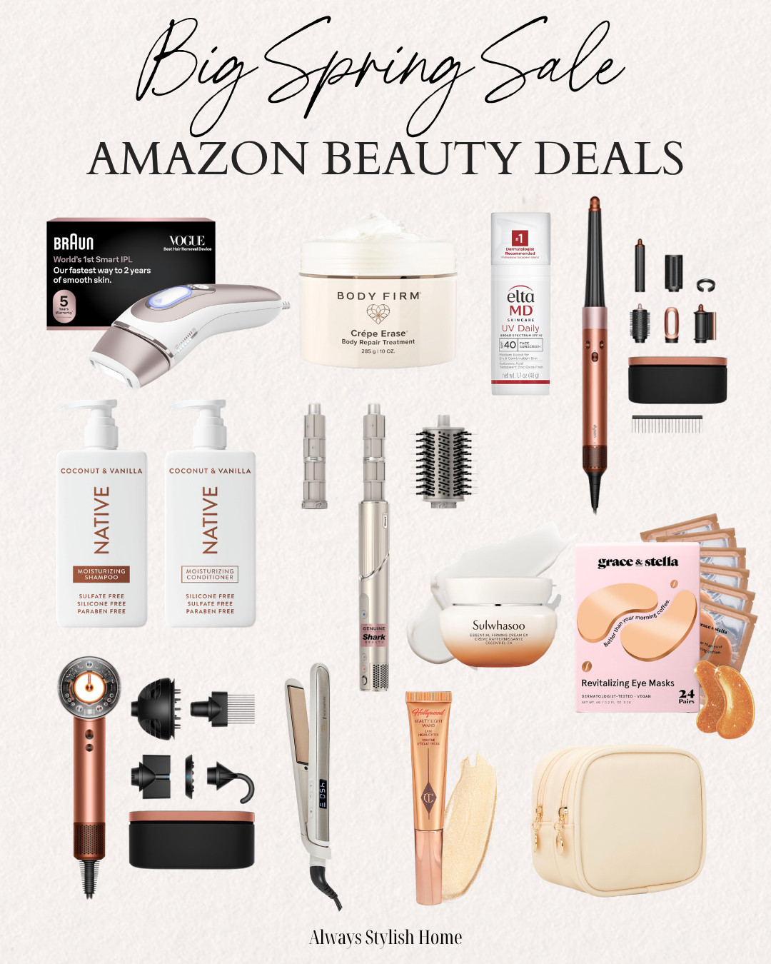 Amazon Beauty Deals You Need ✨ The Amazon Big Spring Sale is the perfect time to stock up on the best Amazon beauty deals. From viral skincare and everyday makeup staples to beauty tools and self-care favorites, these Amazon beauty finds make it easy to refresh your routine for less. If you love affordable beauty, trending products, and everyday essentials, these deals are so good.

#amazonbeautydeals #amazonbeauty #amazondeals #beautyfinds #viralskincare #amazonmakeupfinds #affordablebeauty #beautyessentials #selfcarefinds #ltkbeauty 

 #LTKSeasonal #LTKSaleAlert #LTKBeauty