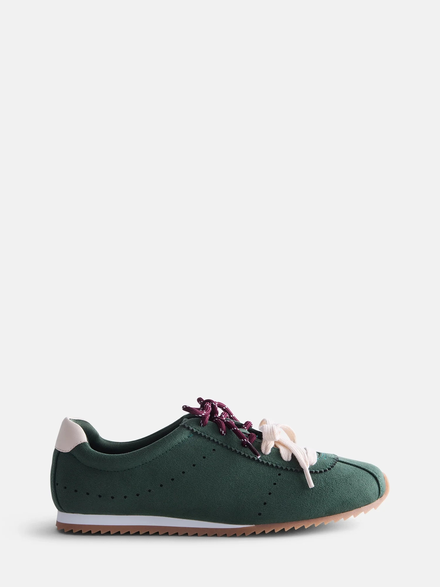 Weekend Academy Girls Double Lace Fashion Sneakers | Walmart (US)