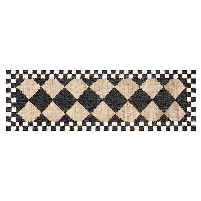 Diamond Jute 2'6" x 8' Runner | MacKenzie-Childs