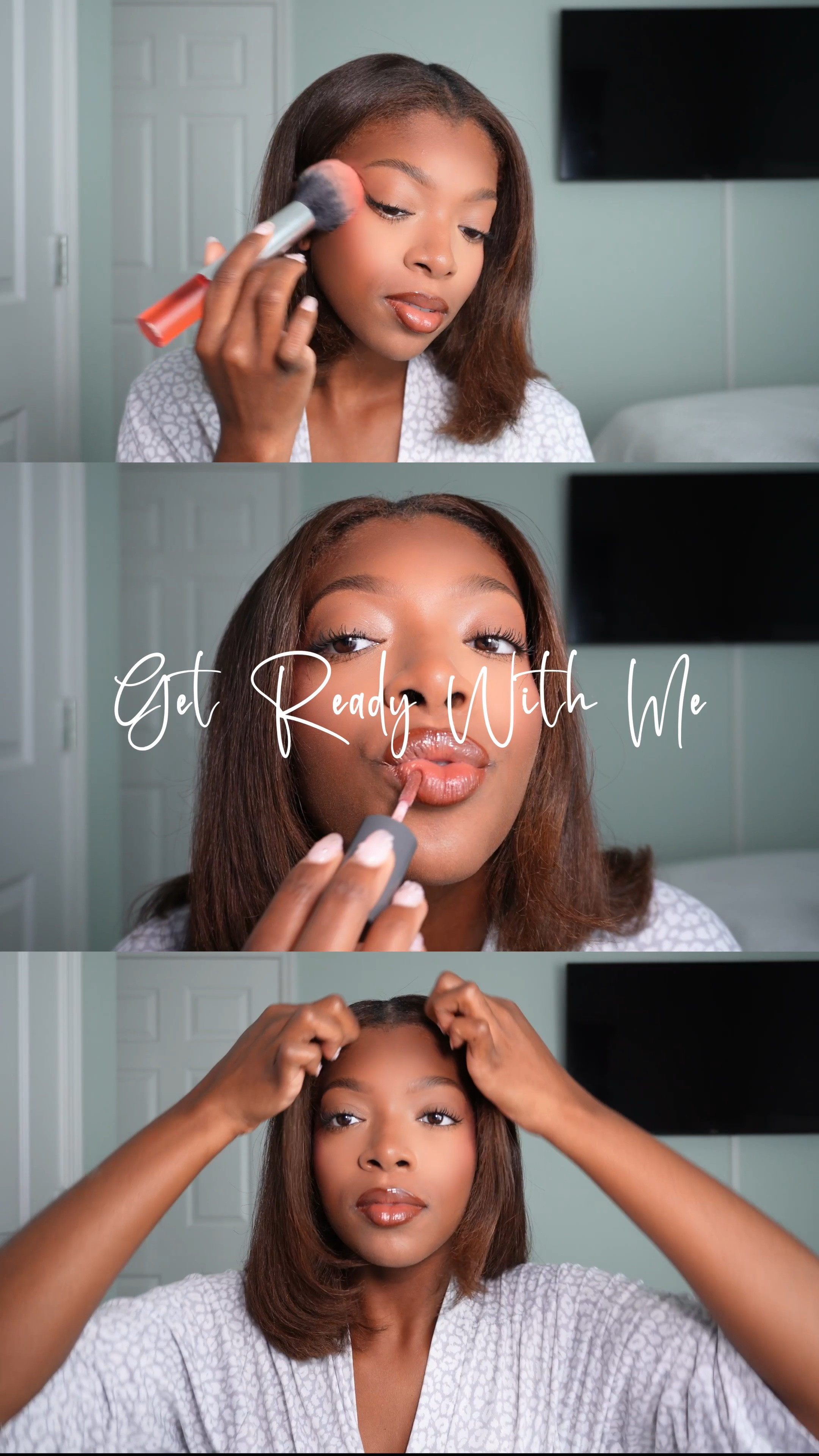 The best part of going out is the getting ready process, am I right? ✨💌
