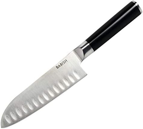 Babish 6.5" German Steel Cutlery, Santoku Knife | Amazon (US)